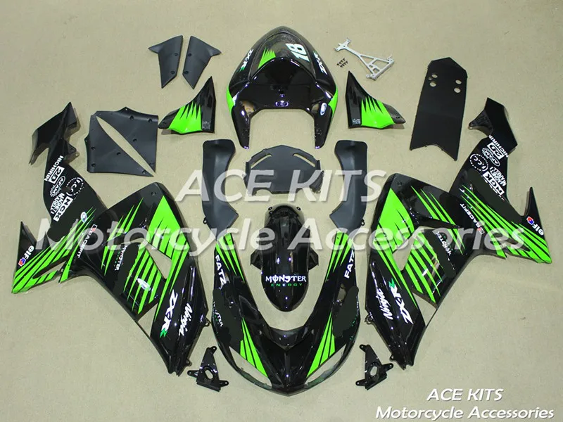 

New ABS motorcycle Fairing For kawasaki Ninja ZX10R 2006 2007 ZX10R 06 07 Injection Bodywor All sorts of color No.62