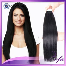 Tape In Human Hair Extensions 40strands Human Tape Hair Extensions Skin Weft 16″-24″ Top Quality Type Hair Pieces