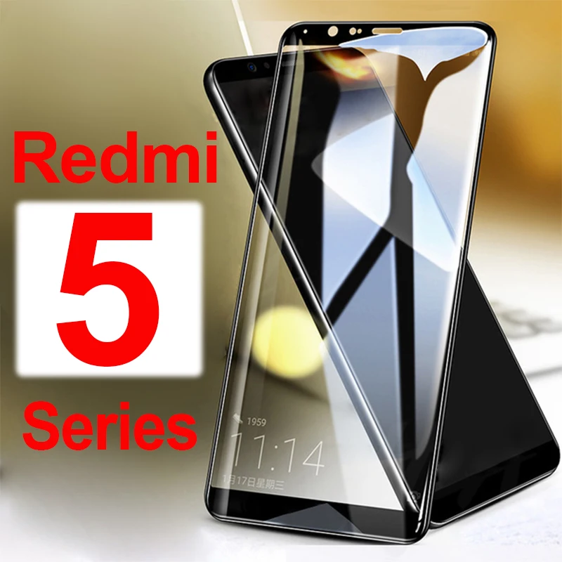 

Protective glass on ksiomi redmi note 5 screen protector for xiaomi readmi mi 5a plus pro a5 note5 tempered armor sheet xiomi de