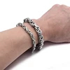 Gokadima New Product, Silver Color Stainless Steel bracelets Link Byzantine Chain Bracelet For MENS Jewelry Fashion Good quality ► Photo 3/6