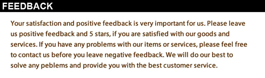 FEEDBACK 2