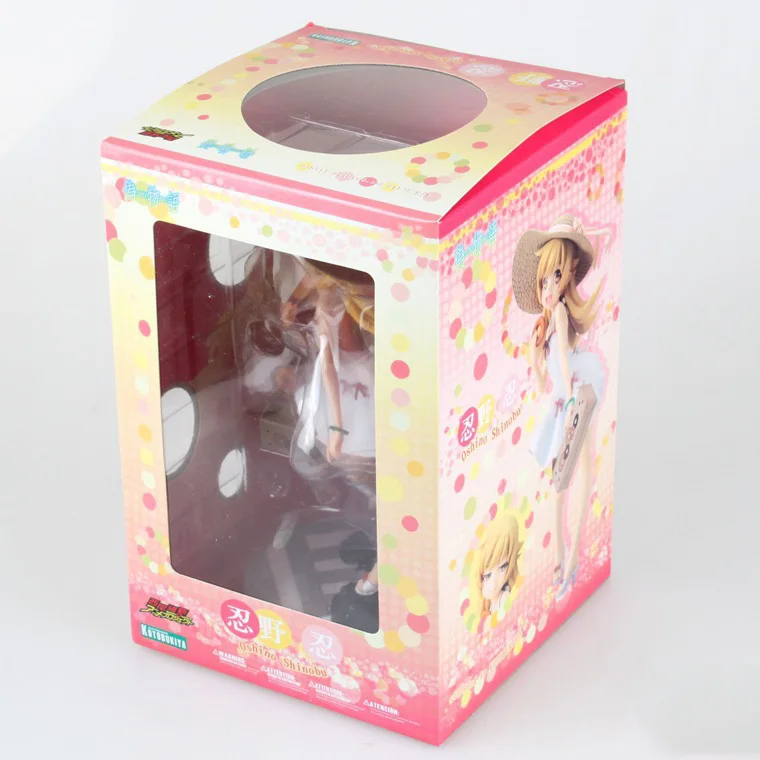1 piece 17cm Retail Anime Monogatari Bakemonogatari Oshino Shinobu Painted PVC Action Figure Collection Model Toy Free Shipping (7)