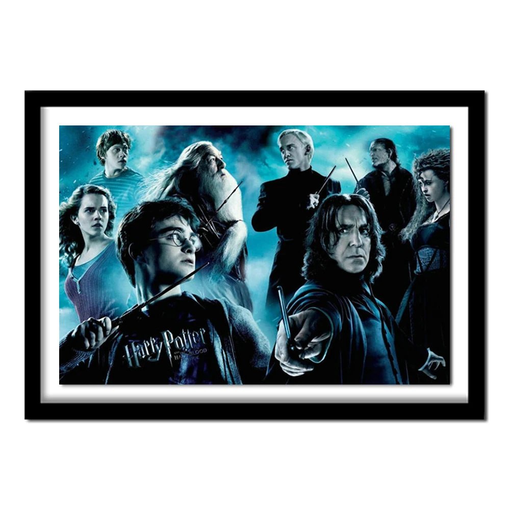 

Harry Potter 5d diamond painting the Deathly Hallows cross stitch kits round/Square drill Diamond Embroidery icon diamond