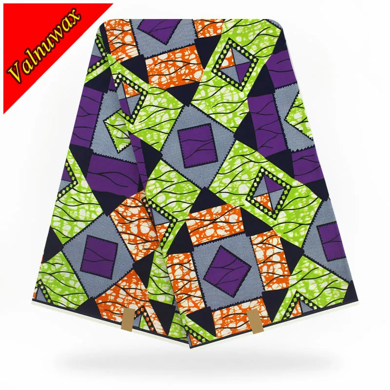 

Newest style 2019 veritable real dutch wax hollandais african wax prints fabric fashion holland style african ankara sewing -SCS