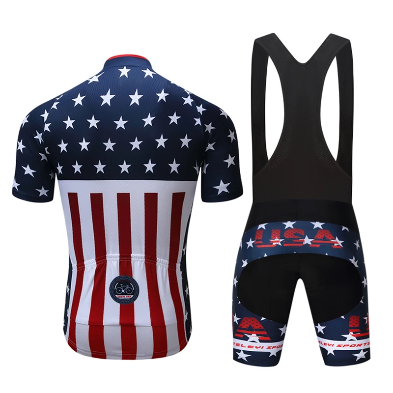 Pro US team Велоспорт Джерси Набор Мужская одежда для горного велосипеда Спортивная одежда для шоссейного велосипеда MTB костюм рубашки платье ретро-одежда комплект