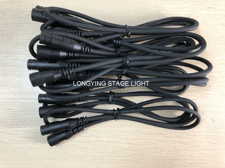 

Free Shipping 10pc/lot DMX Cable 1M-20M Length Stage Light Cable Wires with 3 Pin Signal XLR Male to Female Conn