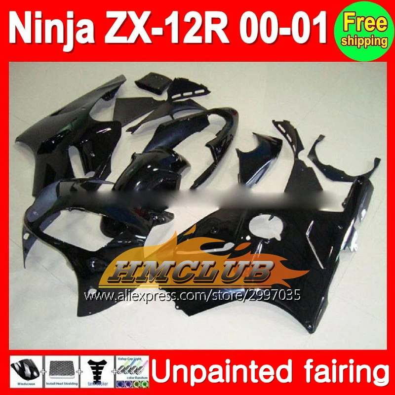 가와사키 닌자 ZX 12R 00 01 ZX 12R ZX12R 12 R 00 01 2000 2001 2000 2001 페어링을위한