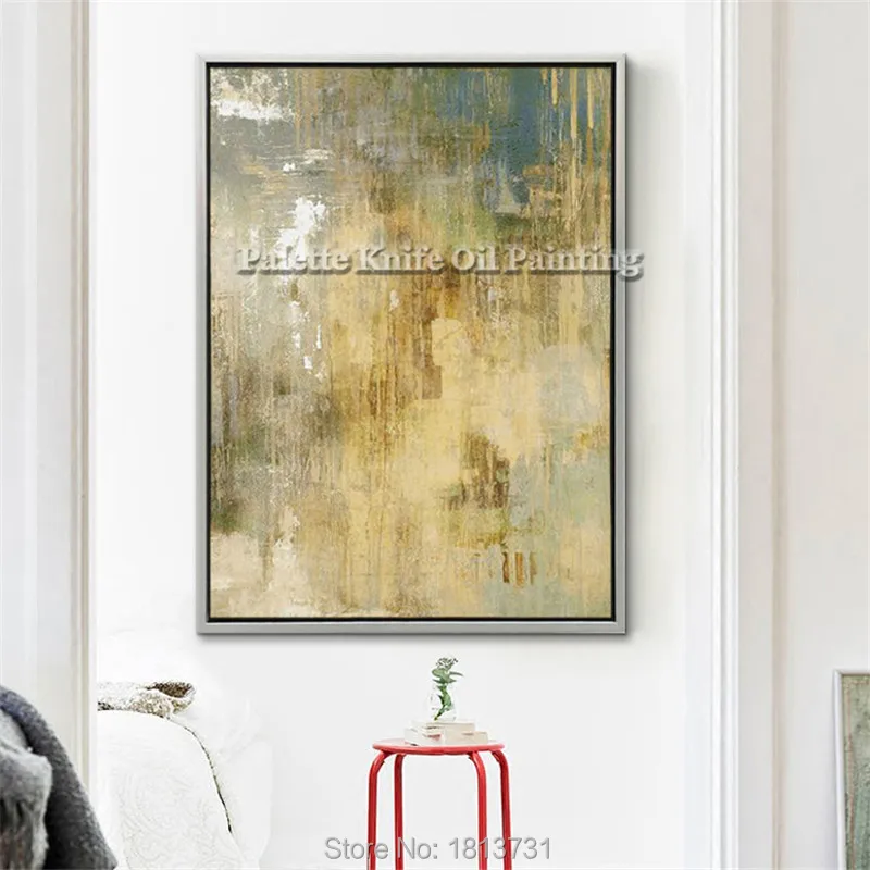 

Nordic canvas painting wall art pictures for living room home decor modern abstract hand painted quadros art cuadros decoracion7