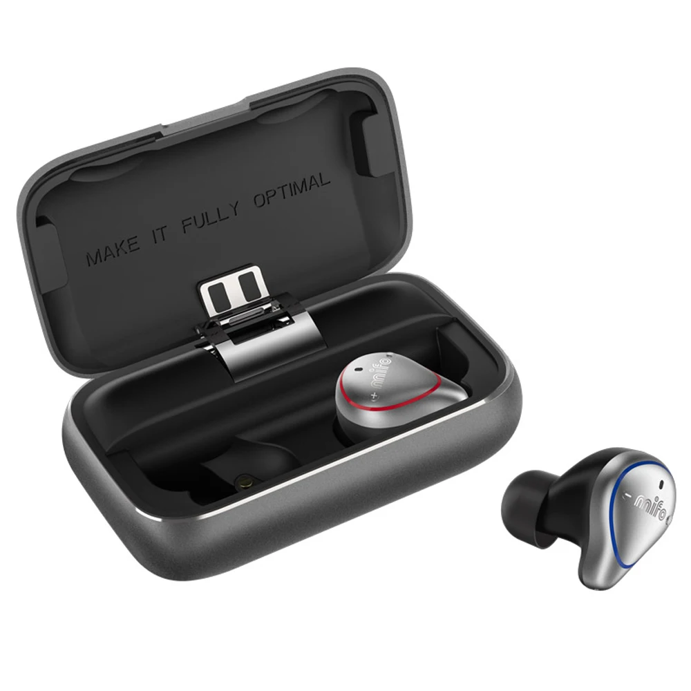 

Bluetooth Earphone True Wireless Earbuds waterproof Bluetooth 5.0 Sports Stereo Sound Earphones with Charging Box for Phones