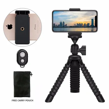 

Duszake MP1 Mini Tripod For Phone Camera Gorillapod Tripod For Phone Stand Flexible Mini Tripod For iPhone Xiaomi Mobile Phone