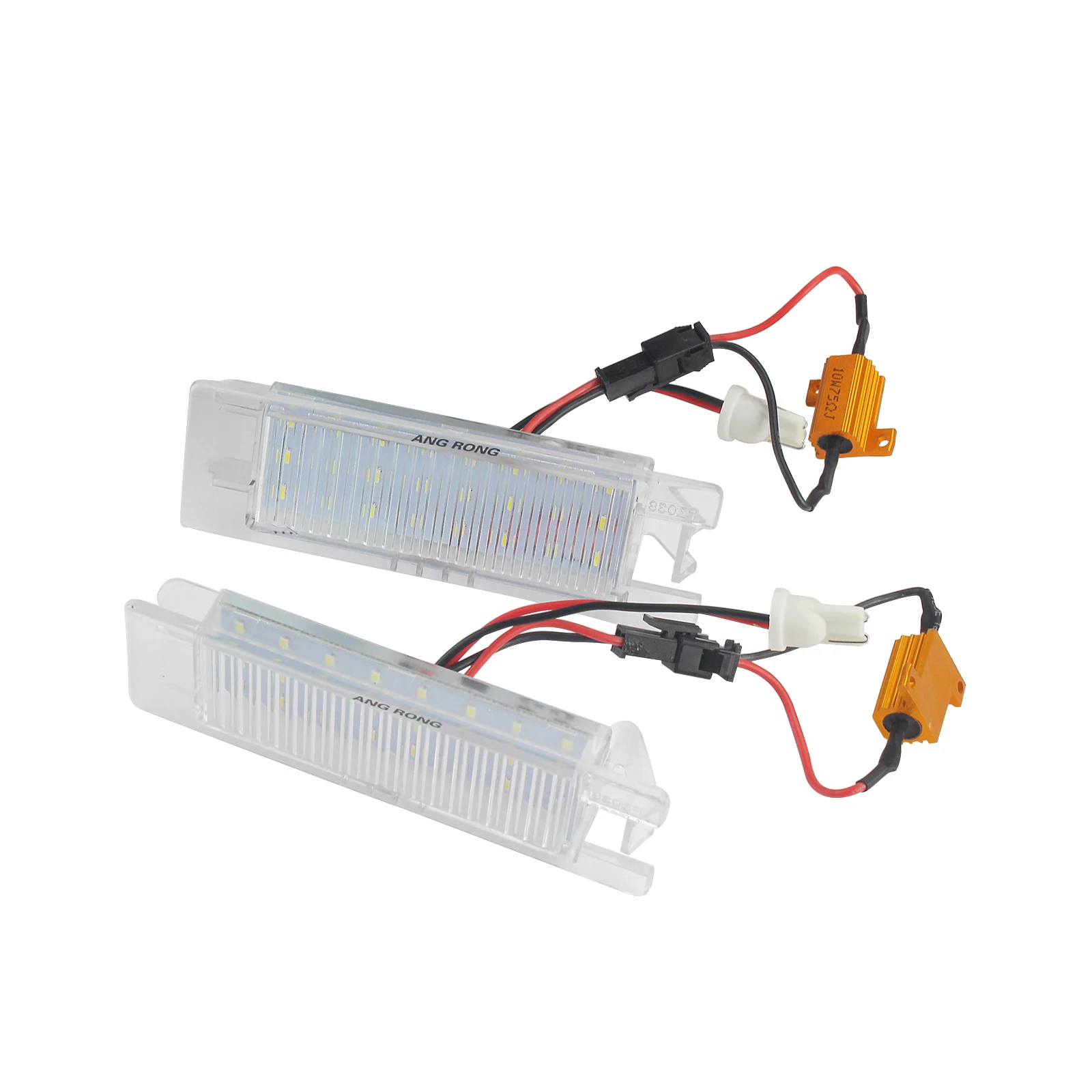 Светодиодный светильник номерного знака ANGRONG 24 SMD для Opel Vauxhall Insignia Astra H J Vectra