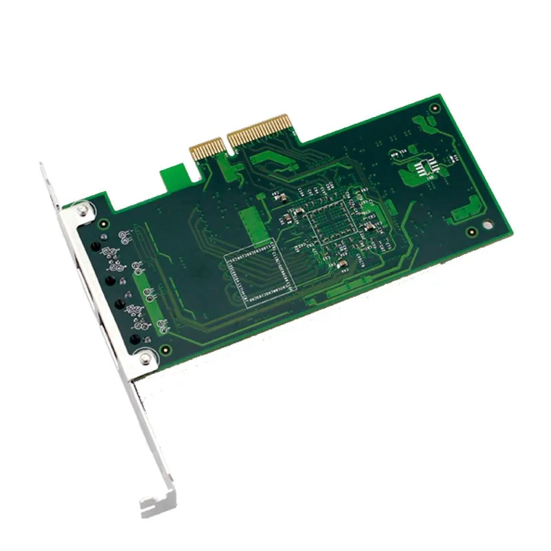 Placa de Rede do Servidor Suporte Adaptador Pcie Dual Port Gigabit Ethernet Esxi Bcm5709 4 Computador e Escritório