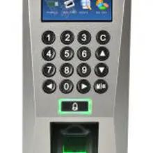 ZK F18-отпечатков пальцев контроля доступа и время посещения, чтения EM карты, TCP/IP, RS485