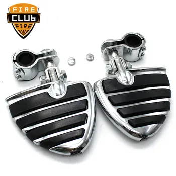 

Male Mount-Style Wing Style Foot Rests For Harley Touring 1 1/4" 32mm 25mm Highway Footrests