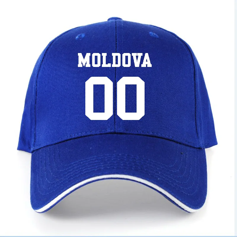 Молдавия мужской Молодежный diy бесплатный индивидуальный номер mda Повседневная шляпа Национальный флаг md Национальный колледж бейсбольная кепка для мальчика - Цвет: 1006