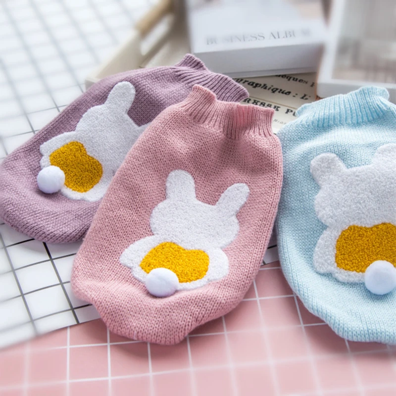 

[MPK Store] Cute Dog sweater with Selection of 3 Base Colors