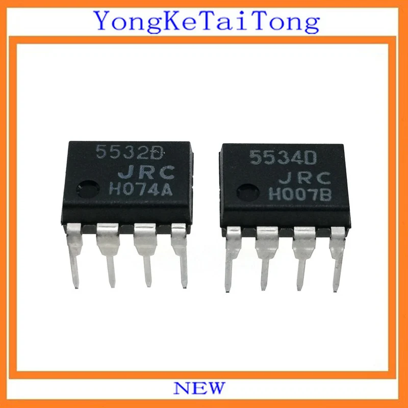 100PCS IC NJM5532D NJM5532 NJM5534D NJM5534 5534D 5534 DIP8-in ...