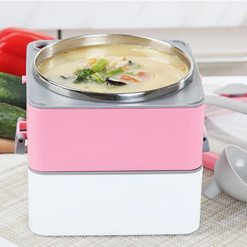 Портативный мини-японский Bento Box герметичная нержавеющая сталь Ланч-боксы для детей контейнер для пикника для хранения продуктов