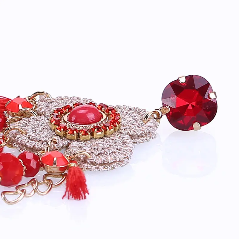 Sehuoran oorbellen christmas gifts drop earring for women tassel earrings boho earrings wedding new year gifts (10)