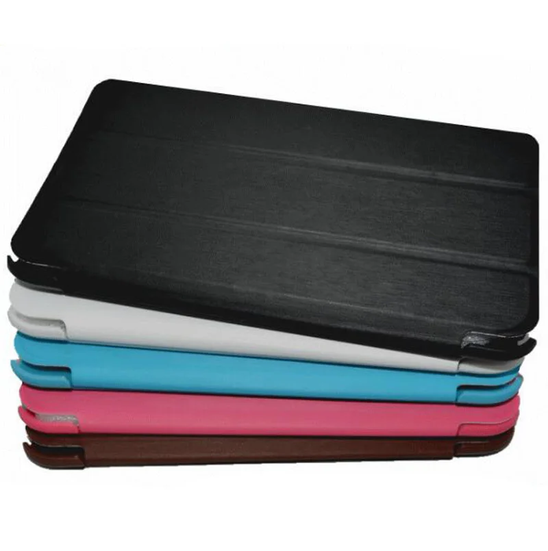 3 Folding Luxury Folio Stand Holder Leather Skin Case Protective Cover For Lenovo IdeaTab LePad