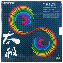 SANWEI TAIJI светильник(TAICHI, T88-TAIJI, наполовину липкий, задняя сторона) T88 Настольный теннис резиновая губка для пинг понга