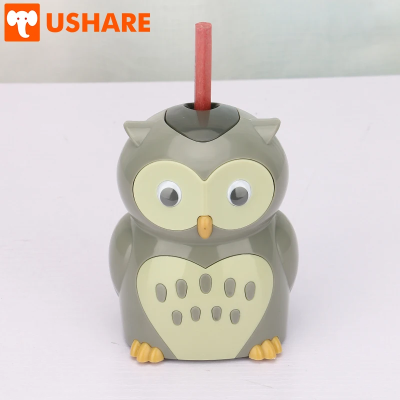 USHARE автоматический Электрический Kawaii точилка для карандаша в виде совы