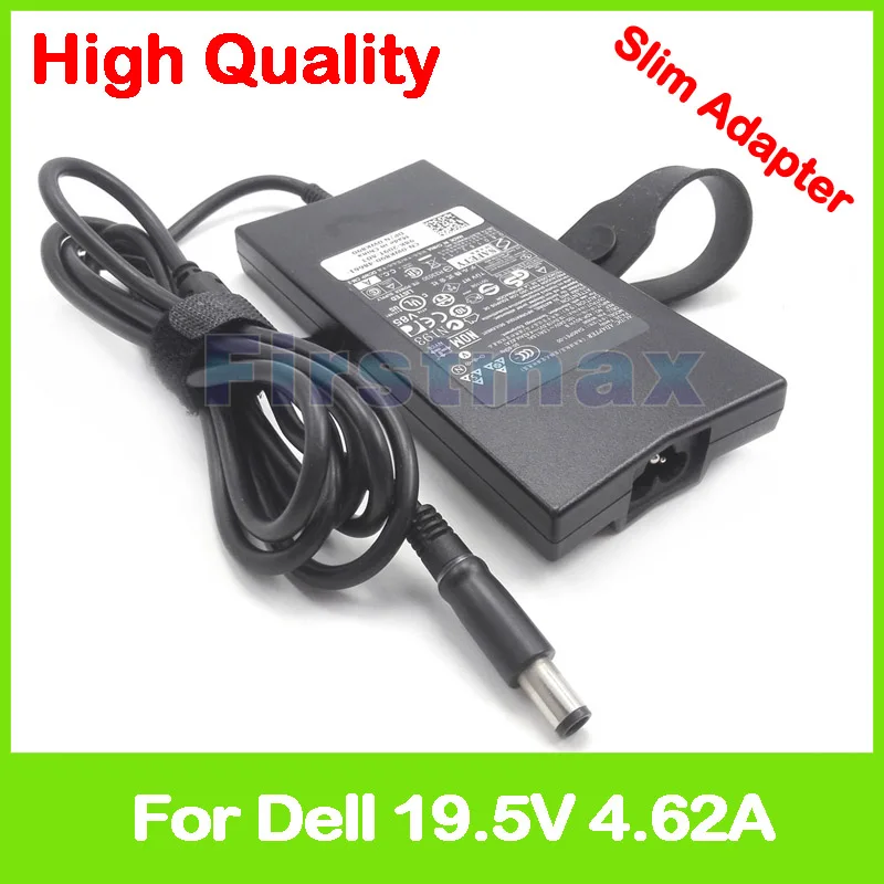 Тонкий 19,5 V 4.62AAC ноутбук с адаптером питания подзарядка для Dell Inspiron 14 N4420 N5420 N7420 15 N5520 N7520 M531R 5535 M731R 5735