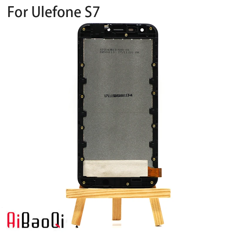 

AiBaoQi New Original 5.0 inch Touch Screen +1280X720 LCD Display+Frame Assembly Replacement For Ulefone S7/S7 Pro Phone
