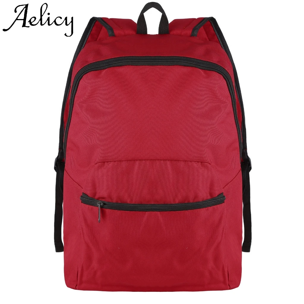 Sports Backpack Hiking Rucksack Men Women Unisex Schoolbags Satchel Bag Handbag