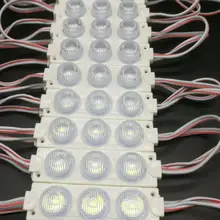 Светодиодный модуль DC12V IP65 Водонепроницаемый 3030 3 светодиода модуль 3 Вт/модель для рекламы дизайн светодиодные Подсветка