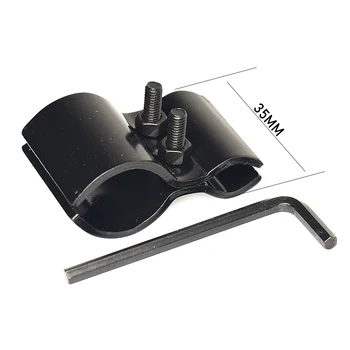 

10/20mm Rail Iron Metal Barrel Clamp Mount Adapter Universal Gun Mount For Flashlight & Laser GUN mount nato accessory rail