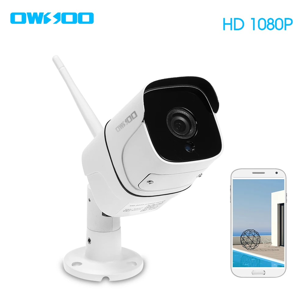 

WIFI Security Camera Wireless 1080P Support P2P ONVIF Home Security IP Camera IP66 Waterproof IR Night Vision Motion Detection