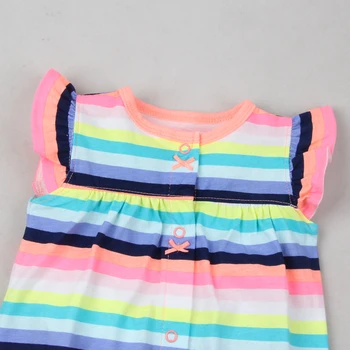 clearance sale summer 2020 baby girl clothes one pieces jumpsuit baby clothing ,cotton short romper infant girl clothes  roupas 2
