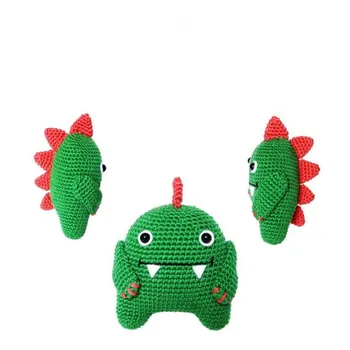 

amigurumi crochet green monter