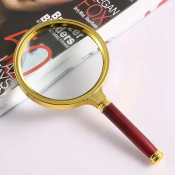 

10x Foldable Handheld Magnifier Mini Pocket Microscope Reading Magnifying Glass Lens Jewelry Loupe