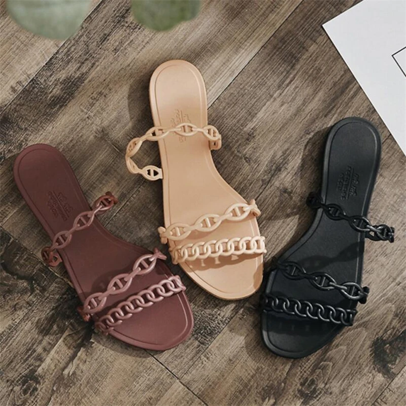 

2019 Women Slippers Flip Flops Sandals for Women Slides Summer Woman Shoes Female Fashion Shoes Luxury Designers 811