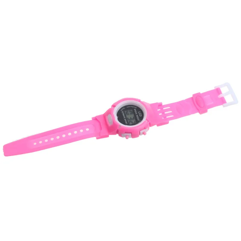 2015 Бесплатная доставка! Детские Студенческие часы электронные цифровые ЖК дисплей для часов наручные часы для подростка подарки для ваших