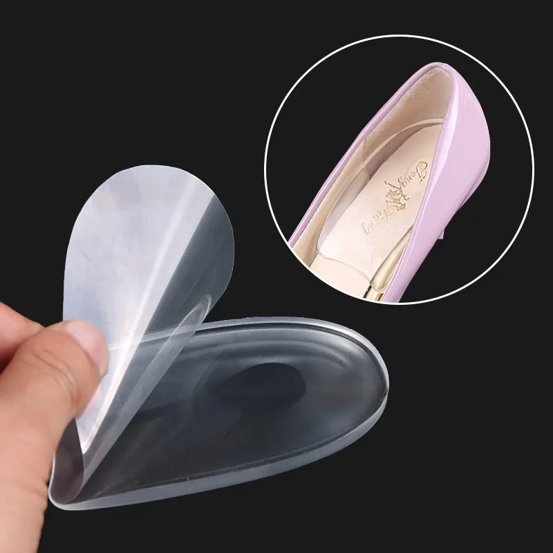 UCLOEAR Silicone Gel U-Shape Heel Cushions For Shoes Plantar Fasciitis Heel Protector Spur Cushion Pad Shoe Inserts