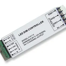 Контроллер Диммер 0-10 В трехканальный выход DIM116