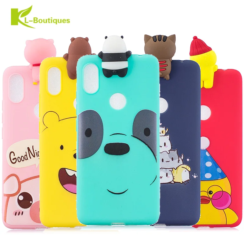 

Mi 6X Phone Case on For Xiaomi 6X A2 Coque sFor Fundas Xiaomi A2 6X Cover 3D Doll Toys Candy Soft TPU Silicone Phone Case