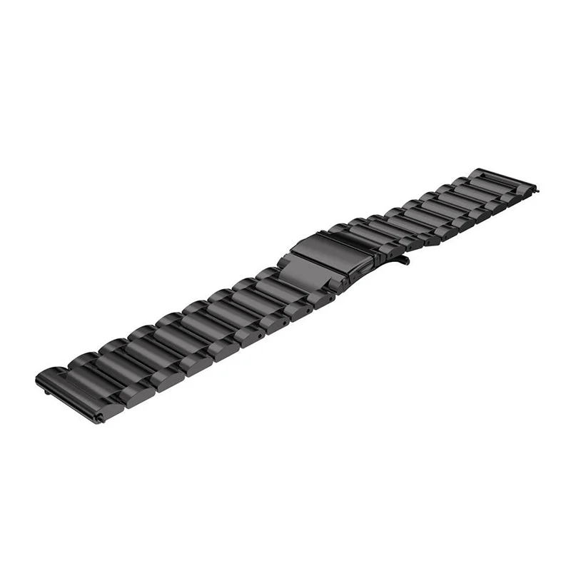 Для lenovo watch S ремешок из нержавеющей стали раскладной пряжкой металлический браслет совместимый ремешок ширина 20 мм часы регулируемый размер