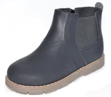¡ Nuevo! zapatos de los niños zapatos de los niños botas chaussure sapato menino SandQ bebé duro de arranque negro para la primavera otoño dedo del pie y el talón antideslizante