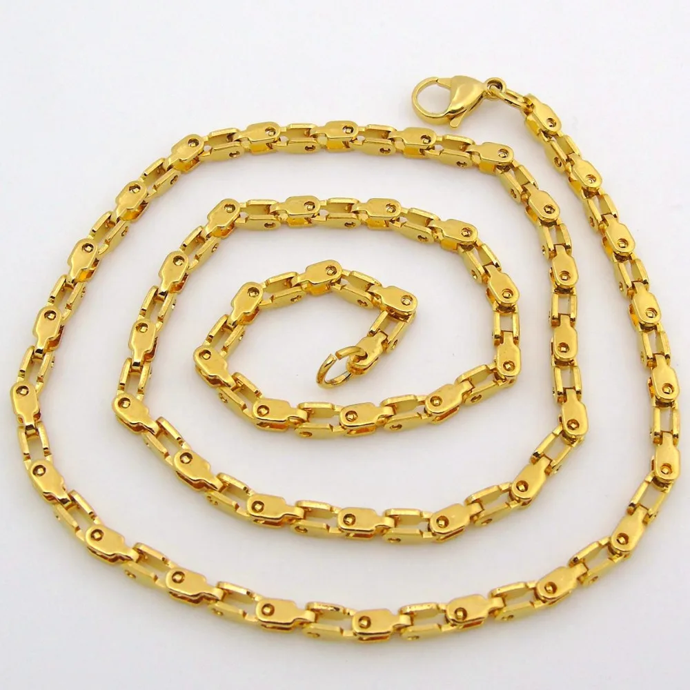 New Fashion Chains Collar Gold Plated Men