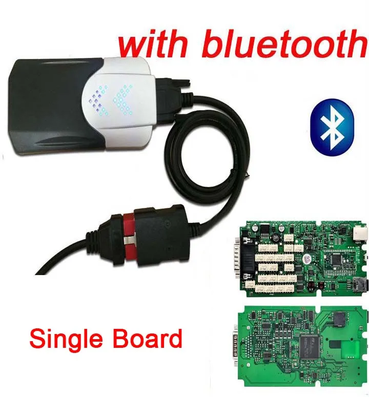 Одноплатный набор диагностических инструментов WOW CDP Pro Plus с Bluetooth для автомобильных грузовиков