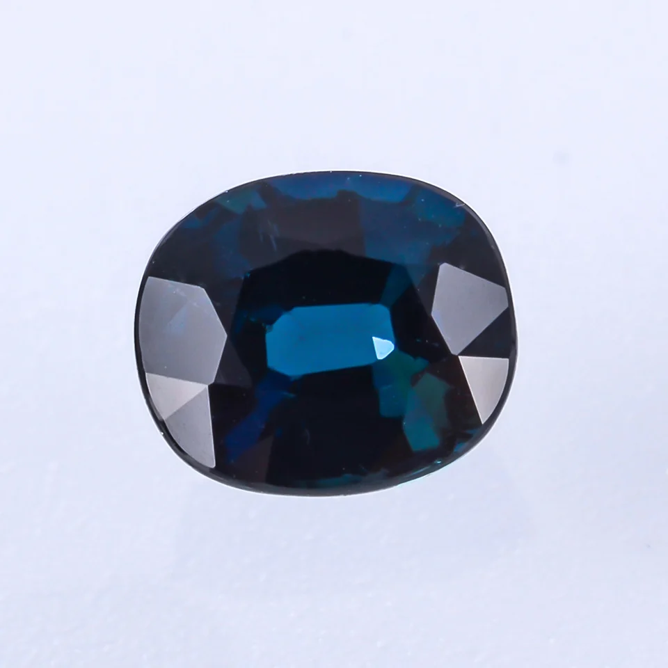 Натуральное неоптимизированное Австралийское крупное Стекловидное Королевское синее Драгоценное кольцо с бриллиантом, пользовательская поддержка, с сертификатом - Цвет: ON.8
