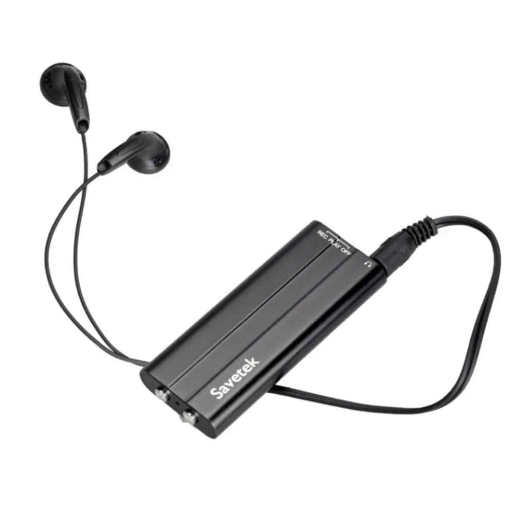 2018 New Convenient Mini 16GB USB Digit Audio Recorder VOR Clip MP3 Player