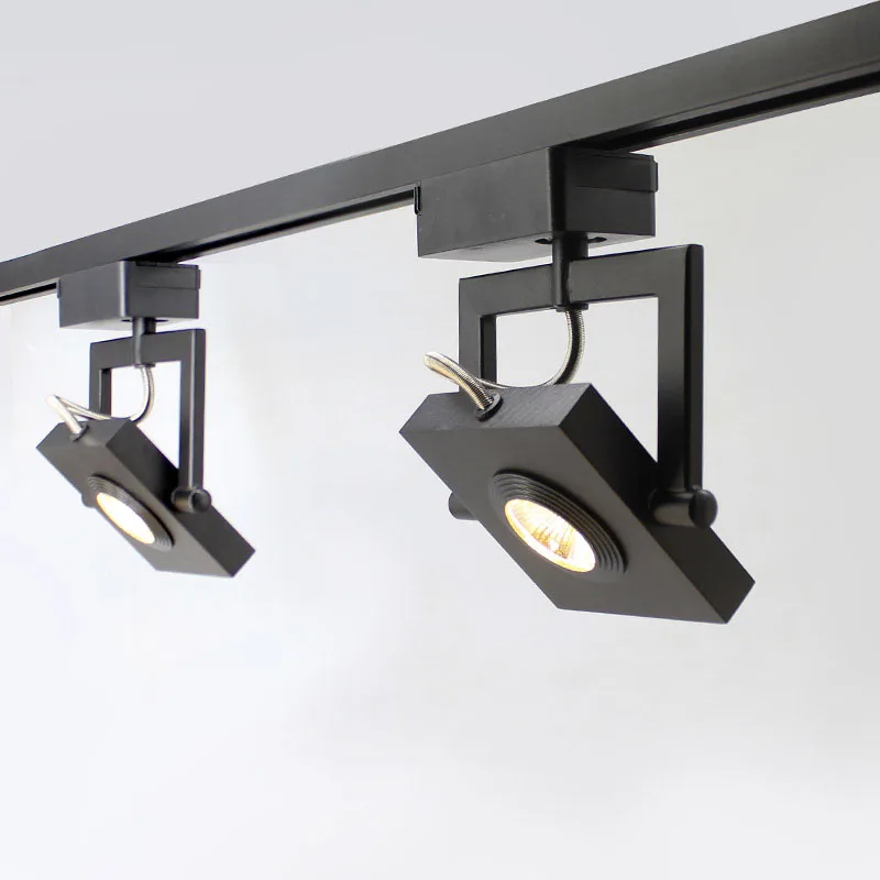 Art Squar 7W 9W led track light Rail lamp COB led store backdrop
