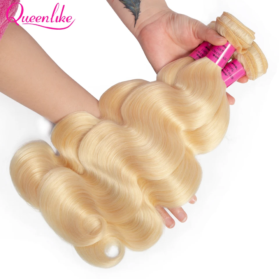 blonde bundles with closure 26