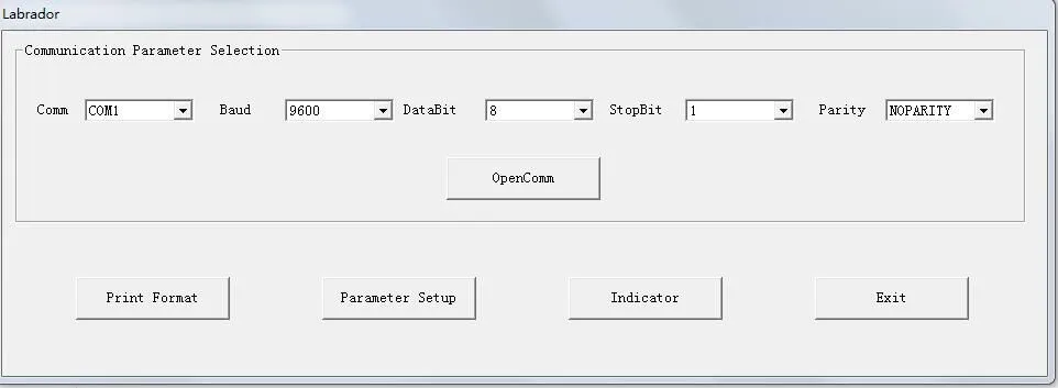 LABRADOR computer software display
