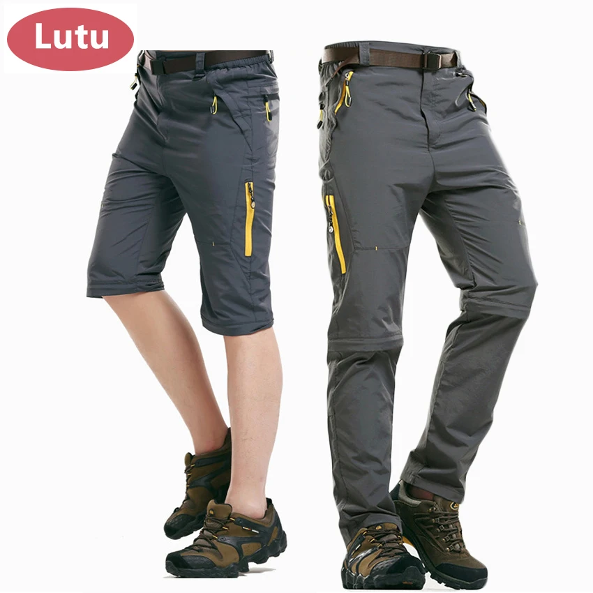 LUTU Quick Dry hiking Pants Men Breathable Outdoor Sports